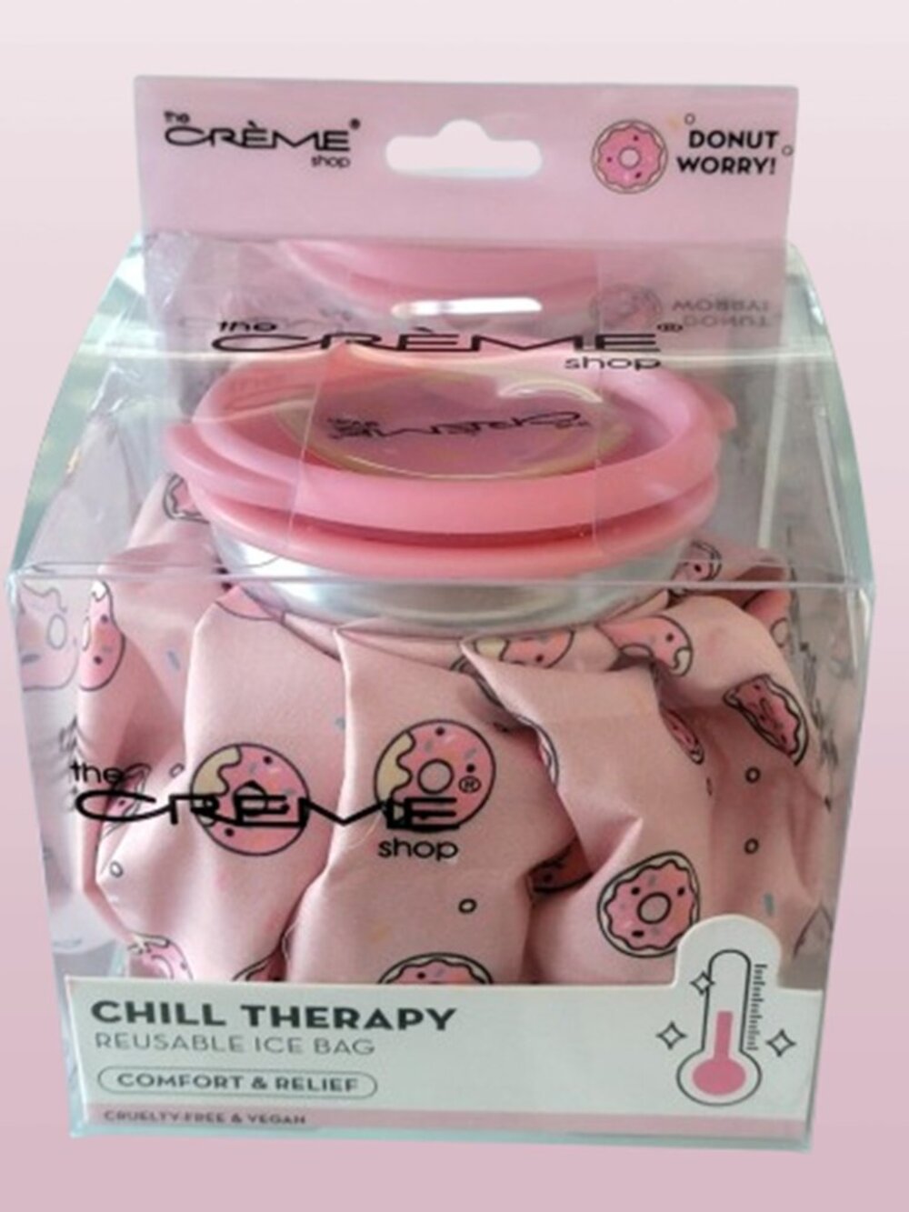 New! The Creme Shop Chill Therapy Disney Donut Reusable Ice Bag Ice Pack